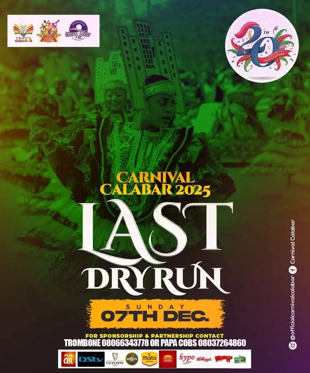 Carnival Calabar 2025: The Final Dry Run Set to Light Up the Streets