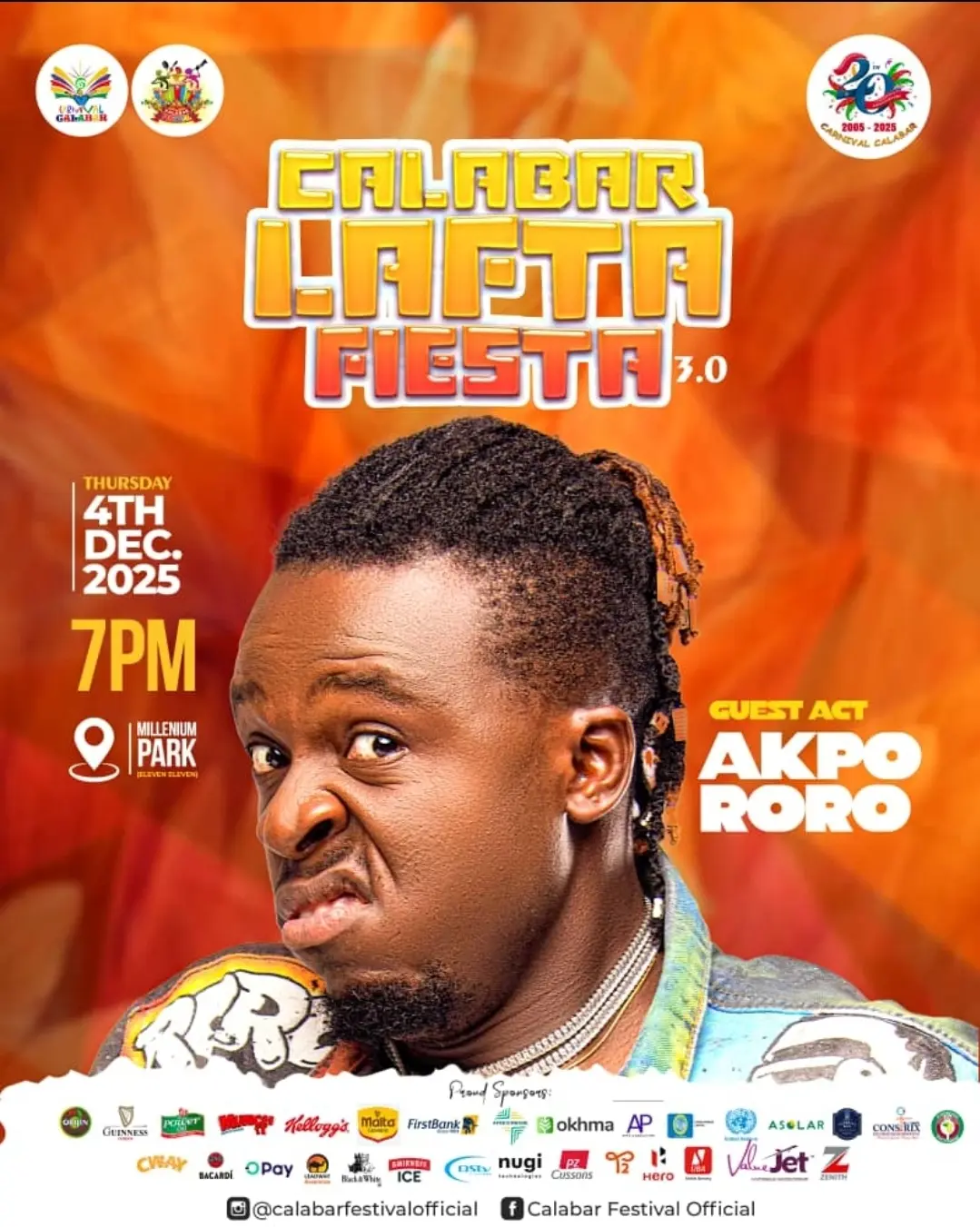 Calabar Lafta Fiesta 3.0: A Night of Unstoppable Laughter with Akpororo